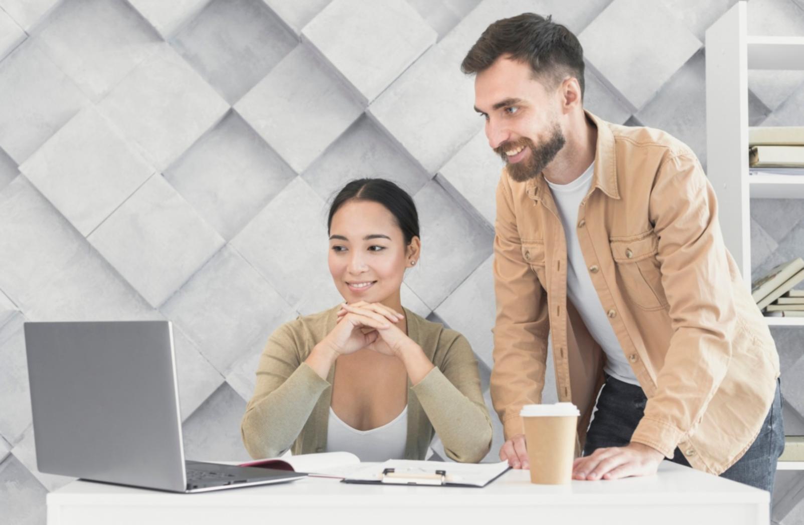 Business analysis session with competitive research and data insights